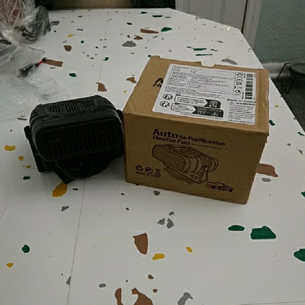 Auto Air Purification Heater Fan